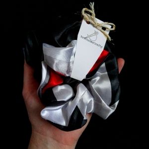 Handmade Gentle Satin Scrunchies 2-pack